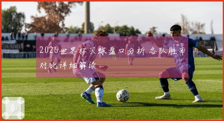 2026世界杯买球盘口分析 各队胜率对比详细解读